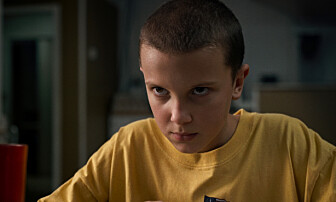 ELEVEN: Slik er fans vant til å se den unge «Stranger Things»-skuespilleren, der hun spiller rollen som Eleven. Foto: NTB Scanpix ELEVEN: Slik er fans vant til å se den unge «Stranger Things»-skuespilleren, der hun spiller rollen som Eleven. Foto: NTB Scanpix
